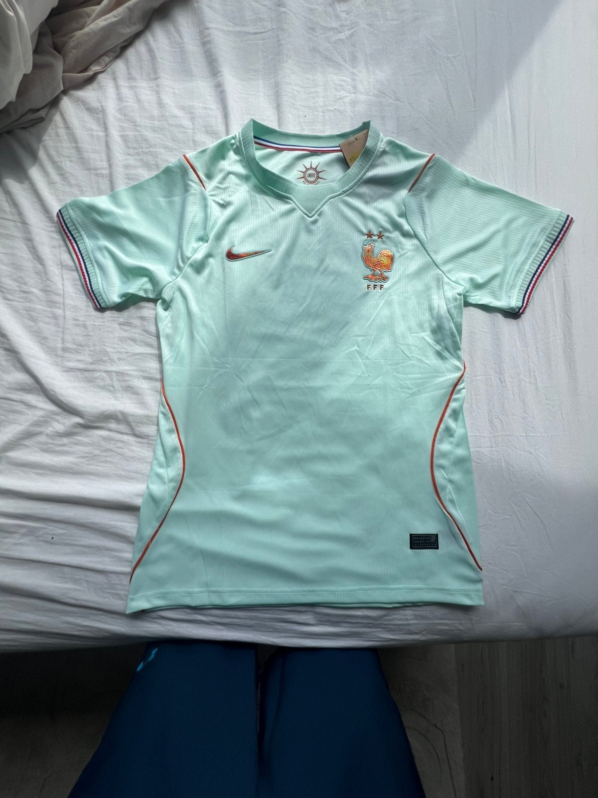 frans shirt wk uit, Sport en Fitness, Voetbal, Shirt, Verzenden, Nieuw, Maat S