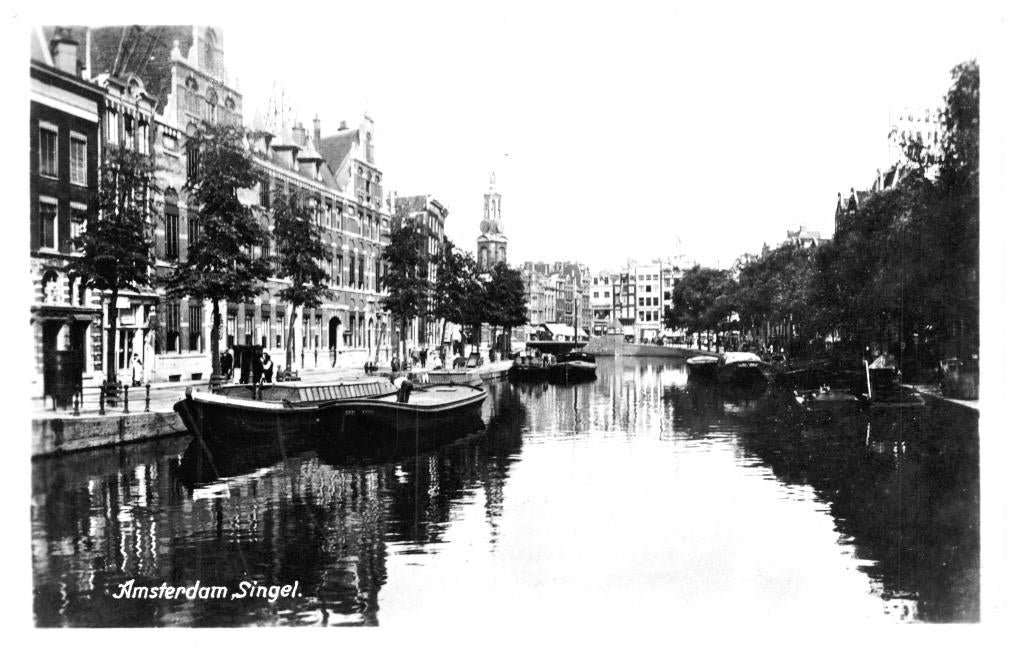 939558 Amsterdam Singel Jr 40 50 Leuke kaart Onbeschreven, Ophalen of Verzenden, Voor 1920, Ongelopen, Noord-Holland