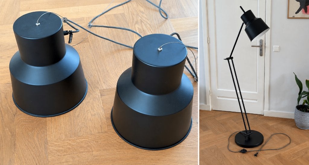 It's About Romi - Belfast - Vloerlamp + Hanglamp (2x)