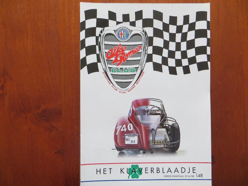 Alfa Romeo Het Klaverblaadje 148 Coverstory 6C 3000 C50 Comp, Ophalen of Verzenden, Nieuw, Alfa Romeo