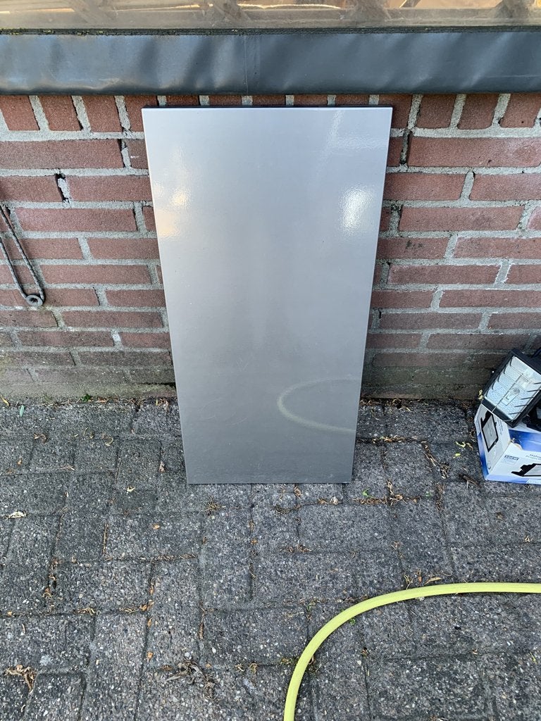 Zgan magneet bord voor aan de wand., Ophalen, Zo goed als nieuw, Krijtbord