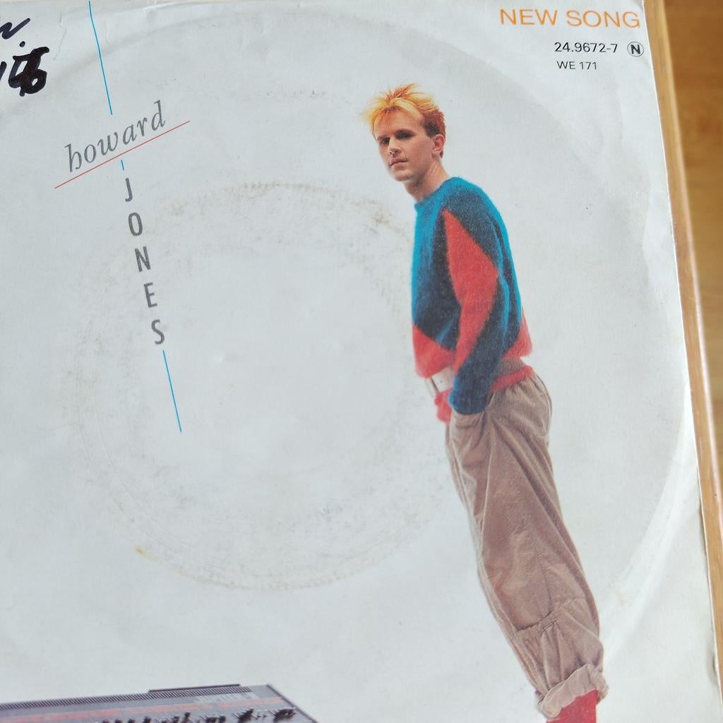 Howard Jones - New Song (Single), Cd's en Dvd's, Vinyl Singles, Gebruikt, Single, 1980 - 1989, Pop, 7 inch, Ophalen of Verzenden