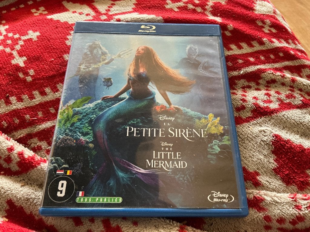 The little memaid 2023 blu ray, Gebruikt, Alle leeftijden, Film, Kinderen en Jeugd