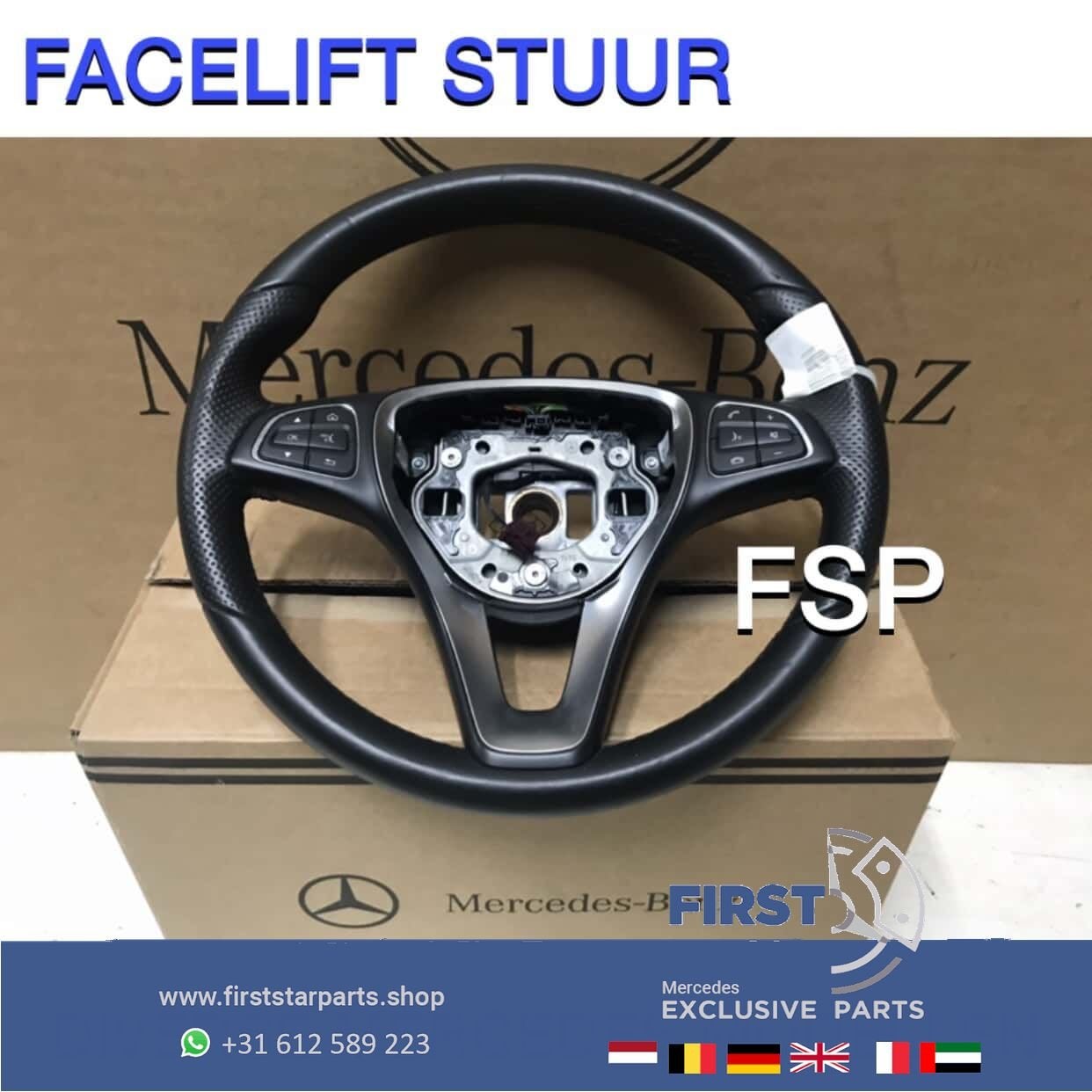 W447 VITO W906 SPRINTER STUUR Origineel Mercedes STUURWIEL Z, Gebruikt, -, Ophalen of Verzenden, -