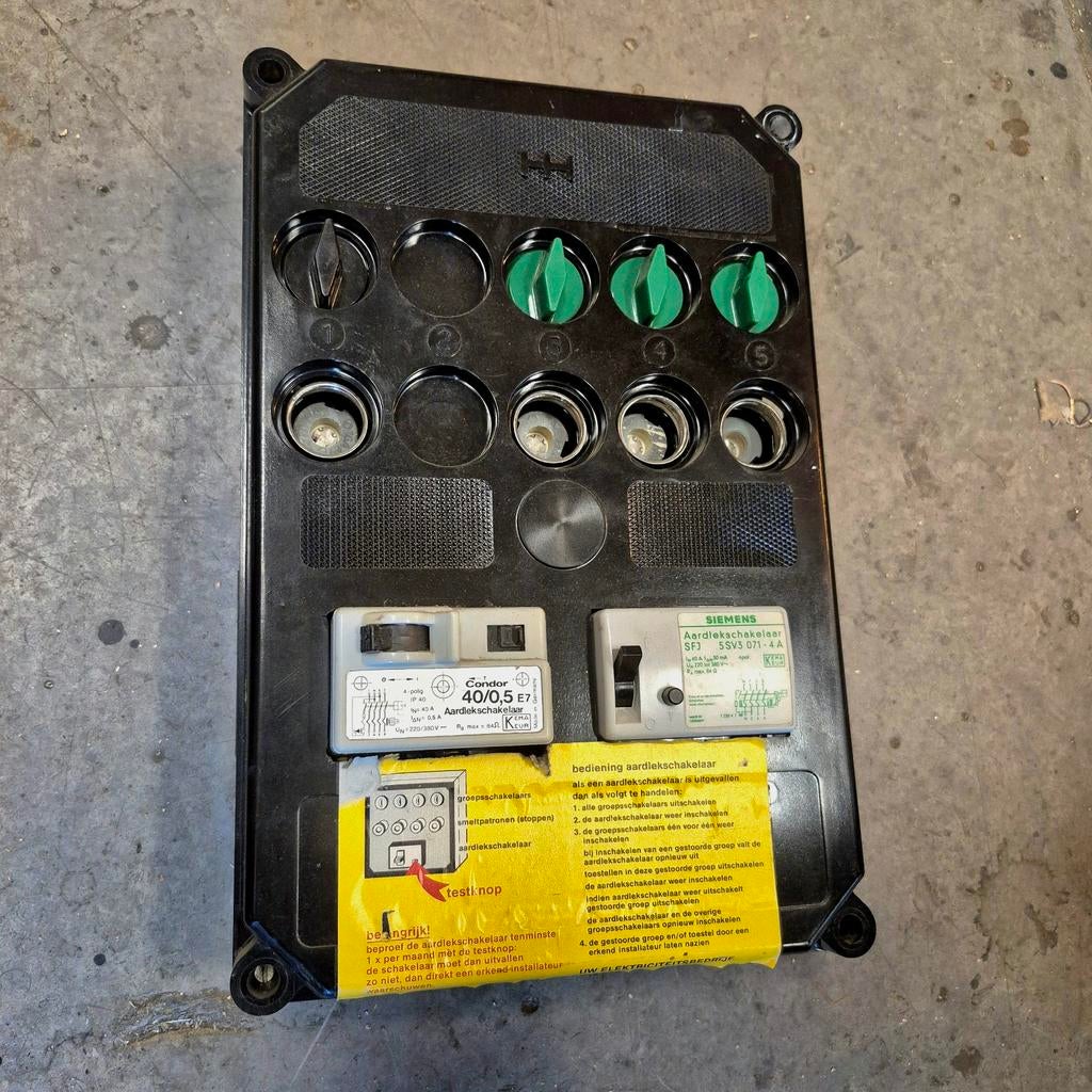 Groepenkast, Doe-het-zelf en Verbouw, Elektra en Kabels, Ophalen of Verzenden