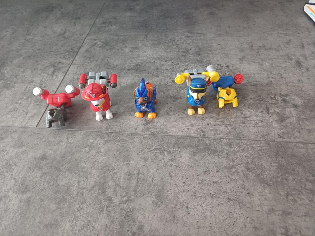 PAW patrol figuren,  3 stuks., Ophalen of Verzenden