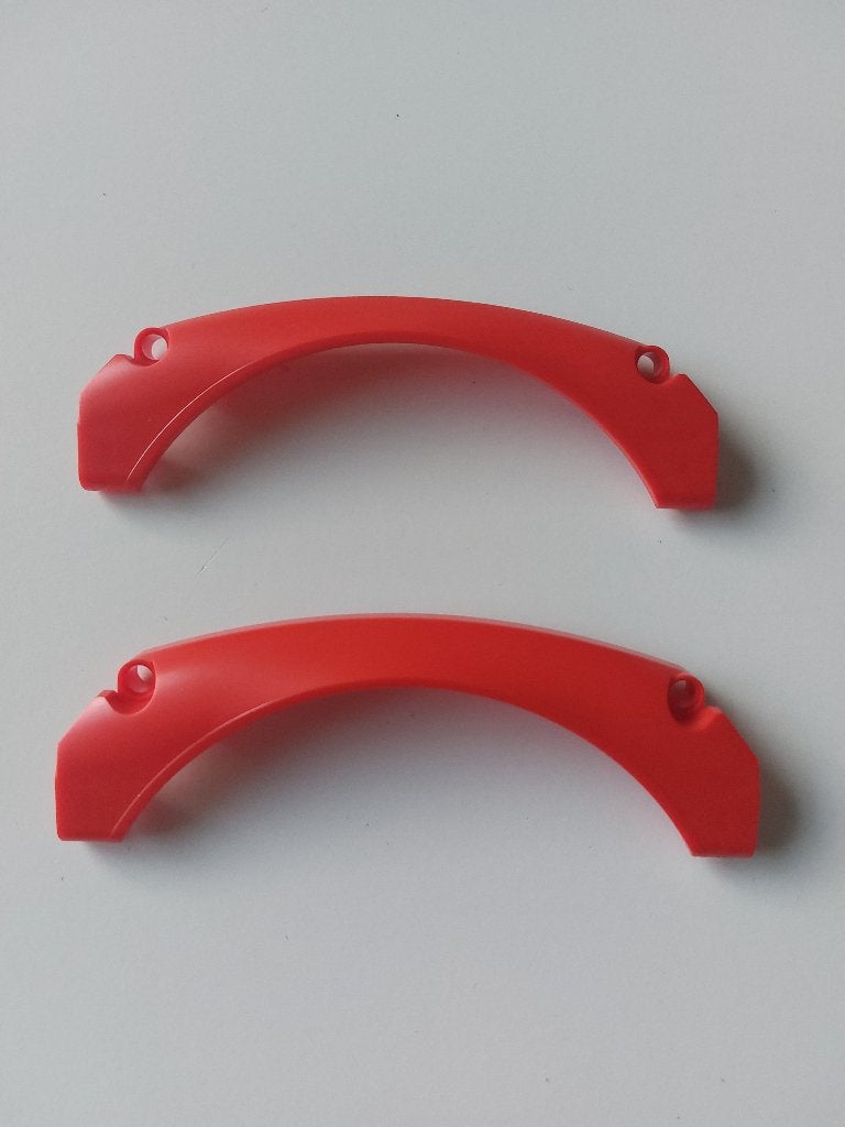 2 technic Lego spatscherm 15x2x5 rood, Lego, Ophalen of Verzenden, Zo goed als nieuw, Technic