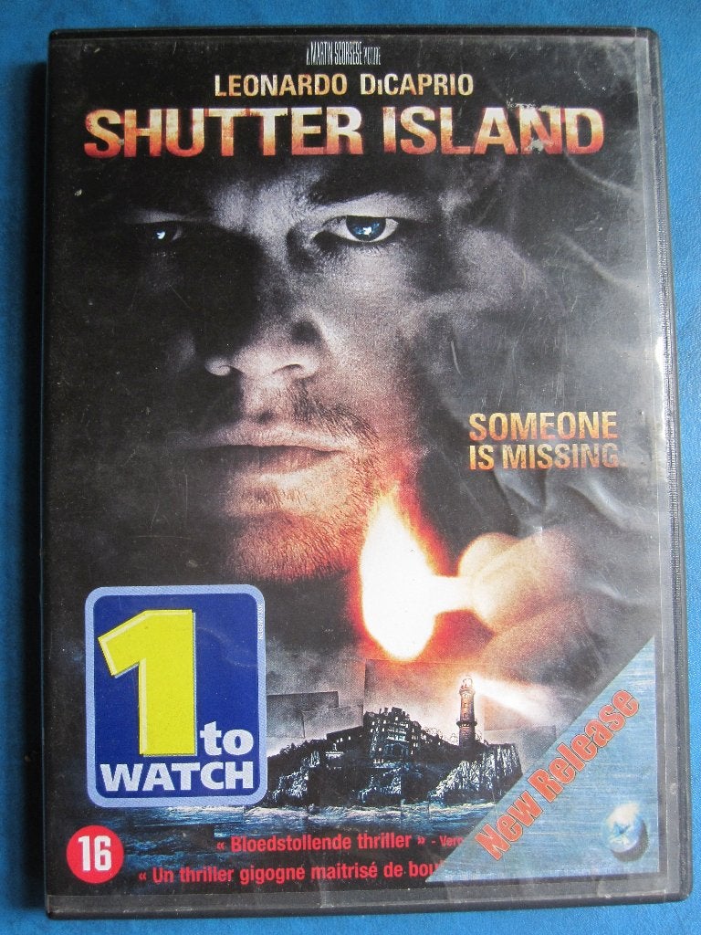 Shutter Island (2009), Vanaf 16 jaar, Actiethriller, Ophalen of Verzenden, Zo goed als nieuw