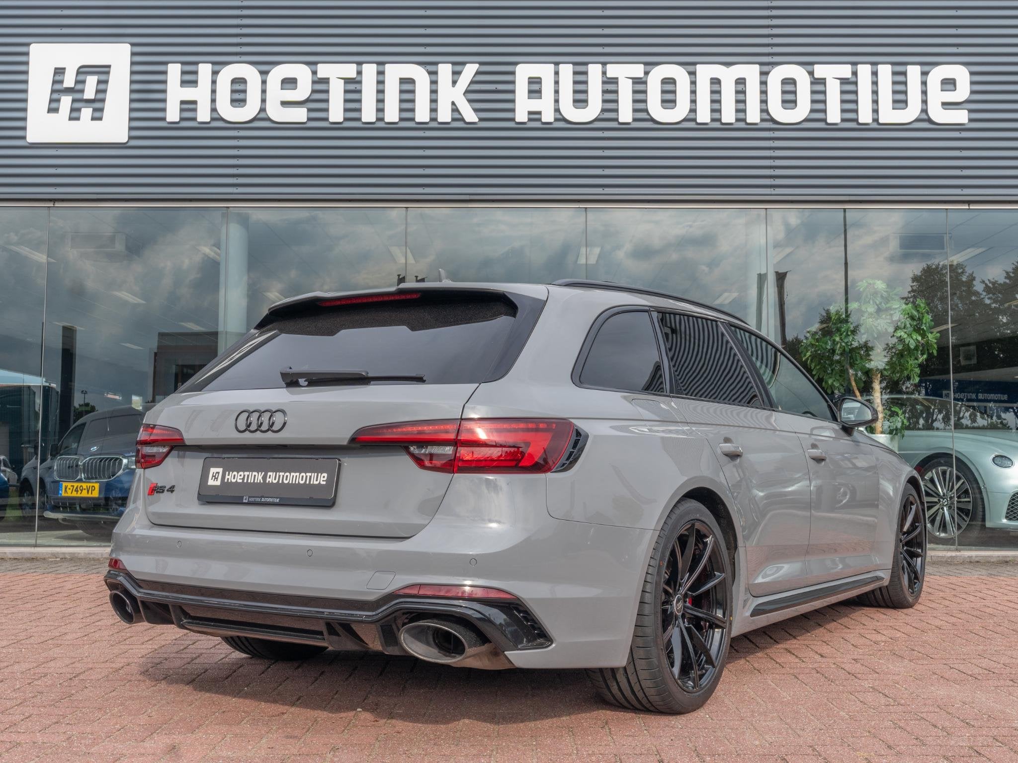 Audi RS4 Avant 2.9 TFSI quattro | Pano | Sport uitlaat | B&O, Auto's, Automaat, Gebruikt, Verwarmde buitenspiegels, 11 km/l