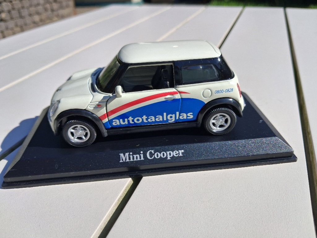 Mini Cooper (Autotaalglas-promo), Hobby en Vrije tijd, Modelauto's | 1:43, Ophalen, Zo goed als nieuw, Auto, Overige merken
