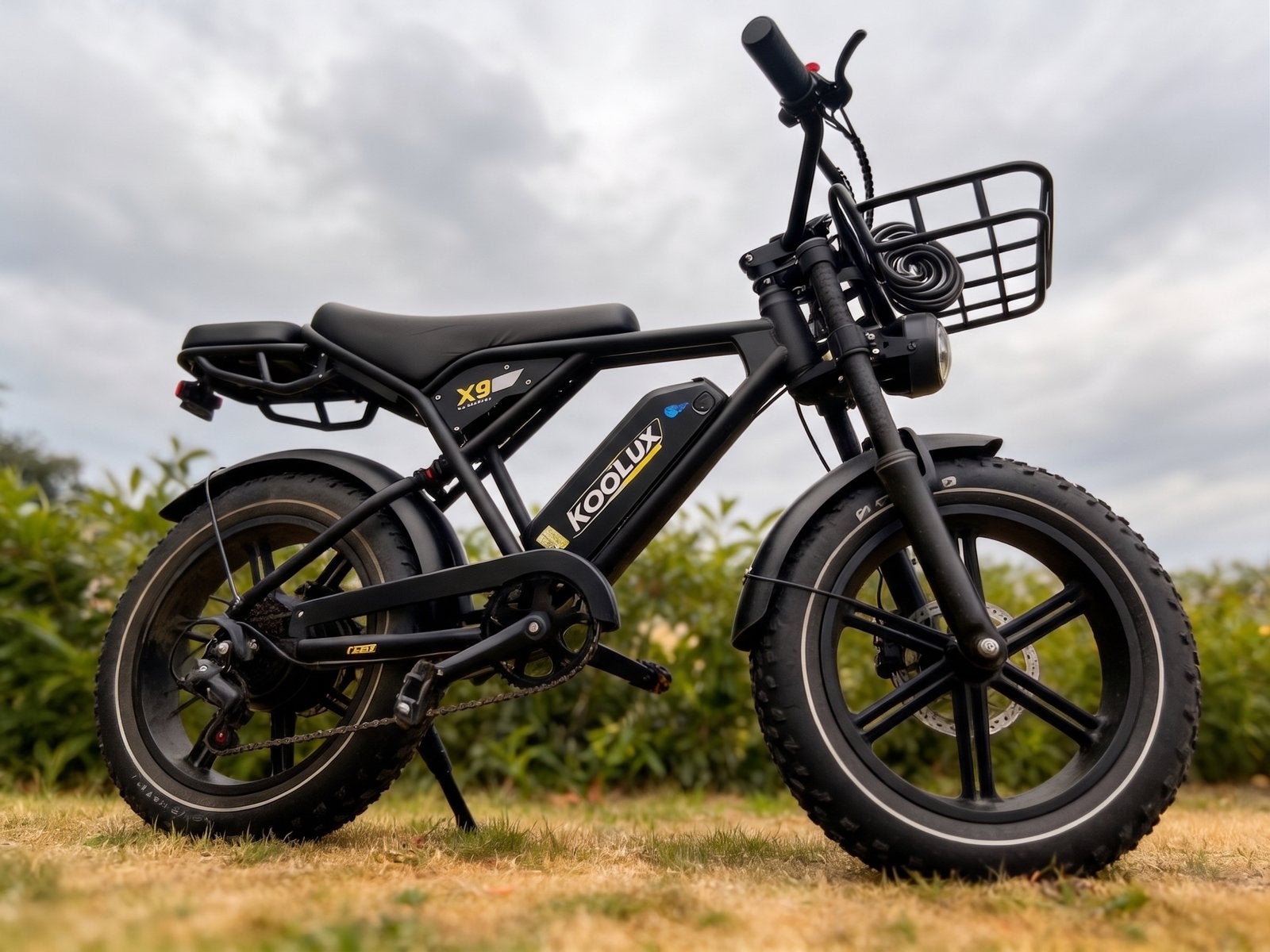 KOOLUX X9 Fatbike E-bike (2025) – 7 maanden oud +helm gratis, Fietsen en Brommers, Elektrische fietsen, 59 cm of meer, Ophalen