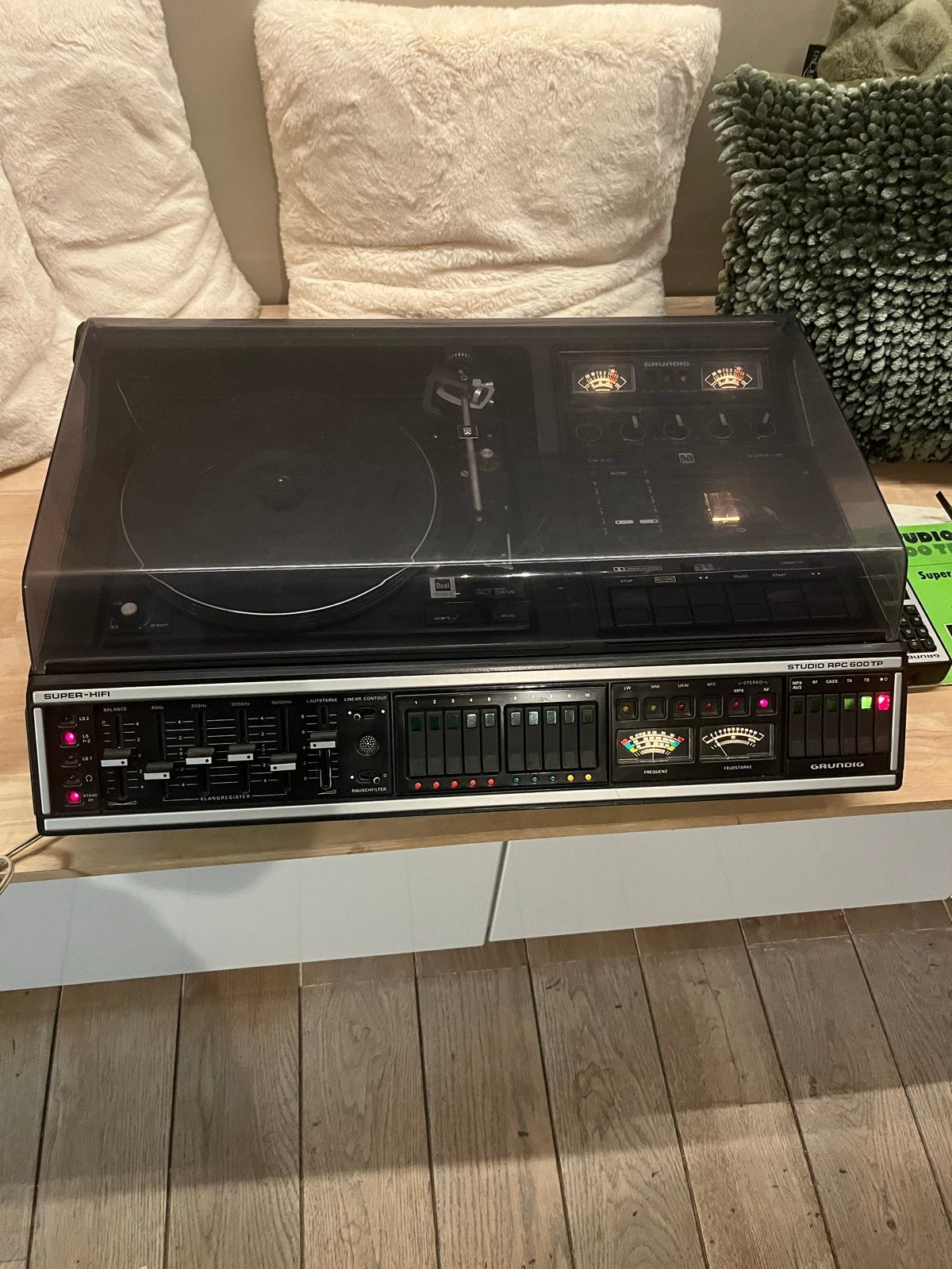 Grundig Studio RPC 600 TP Super-Hifi Stereo Systeem, Gebruikt, Cassettedeck, Losse componenten, Ophalen