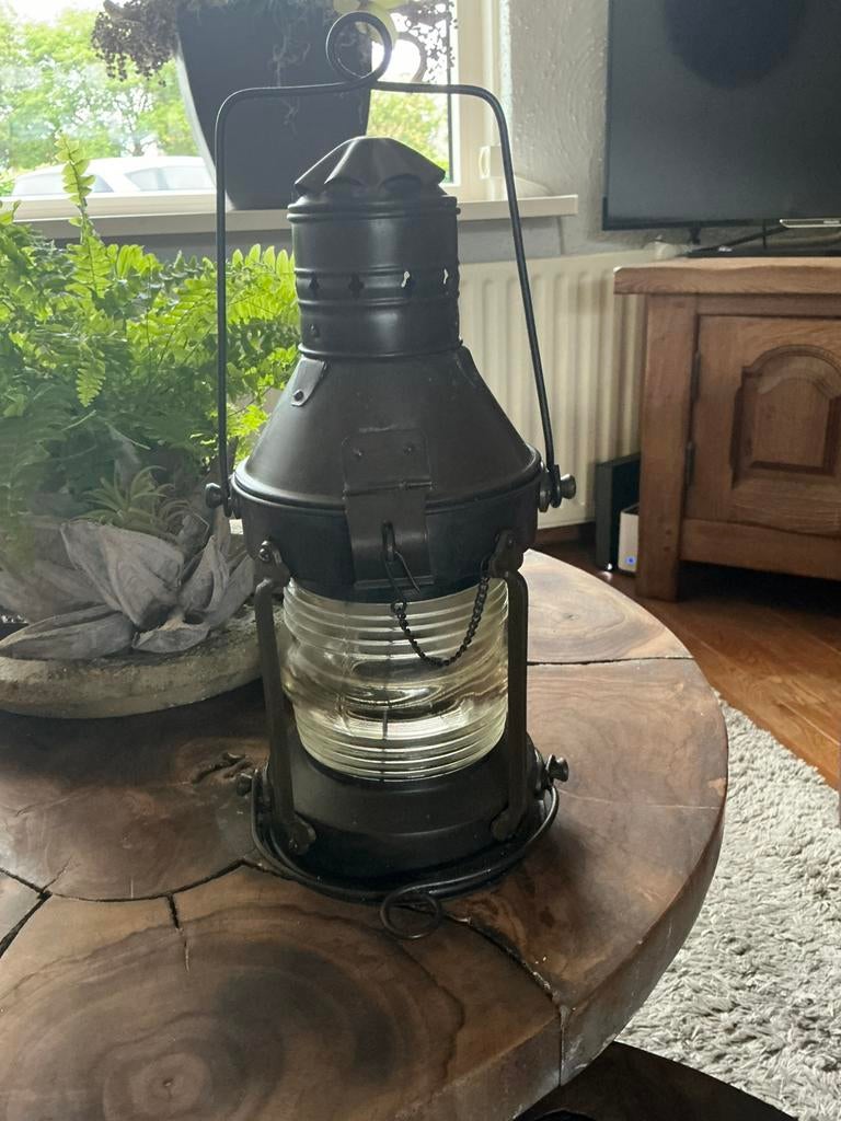 Scheepslamp,hang of staand. Koper, Ophalen of Verzenden