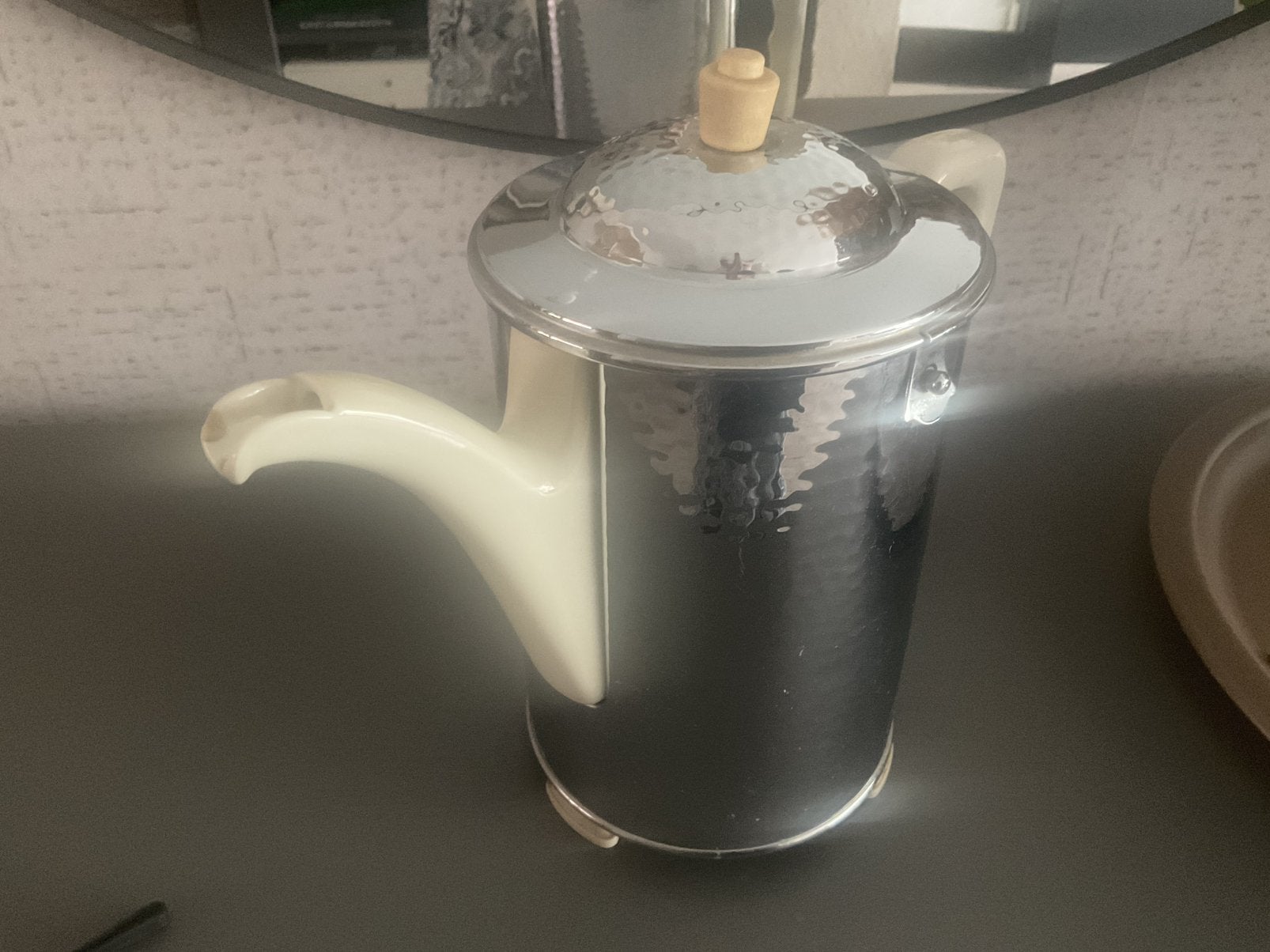 Vintage(1940/50)thermoskan. DE Grijter Thermisol Bauscher, Ophalen of Verzenden