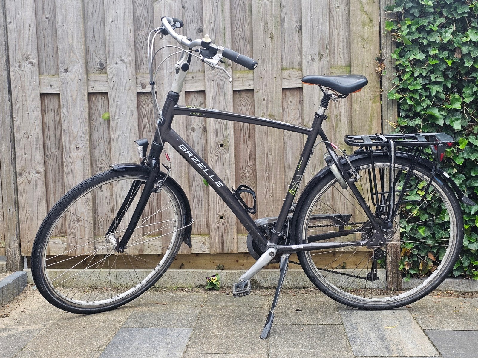 Gazelle herenfiets, Ophalen of Verzenden, Gebruikt, Staal, 24 inch of meer