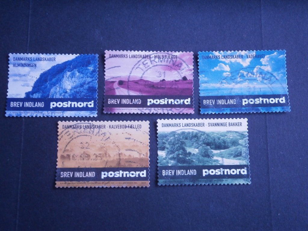 Denemarken 2025 Mi.2144-2148 gebruikt, Postzegels en Munten, Verzenden, Denemarken, Gestempeld