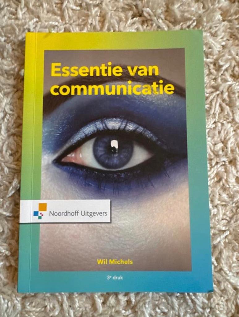 Boek Essentie van Communicatie - 3e druk, Ophalen of Verzenden, Gamma, Zo goed als nieuw, HBO