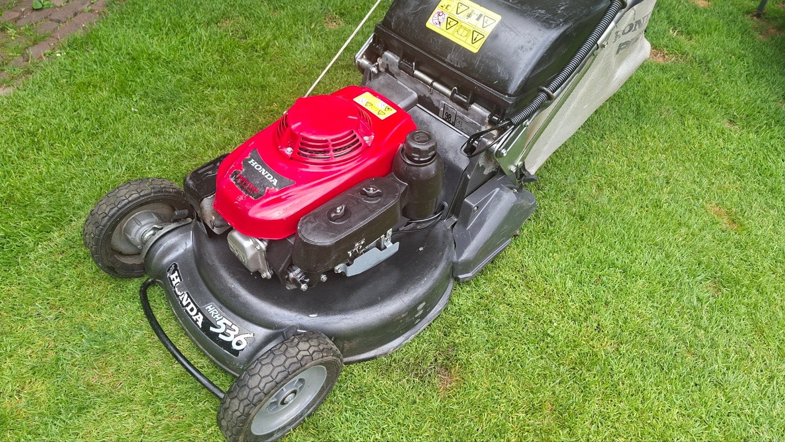 HONDA HRH 536 GXV 160. BENZINE WALSMAAIER., Ophalen, Cirkelmaaier, Honda, Gebruikt