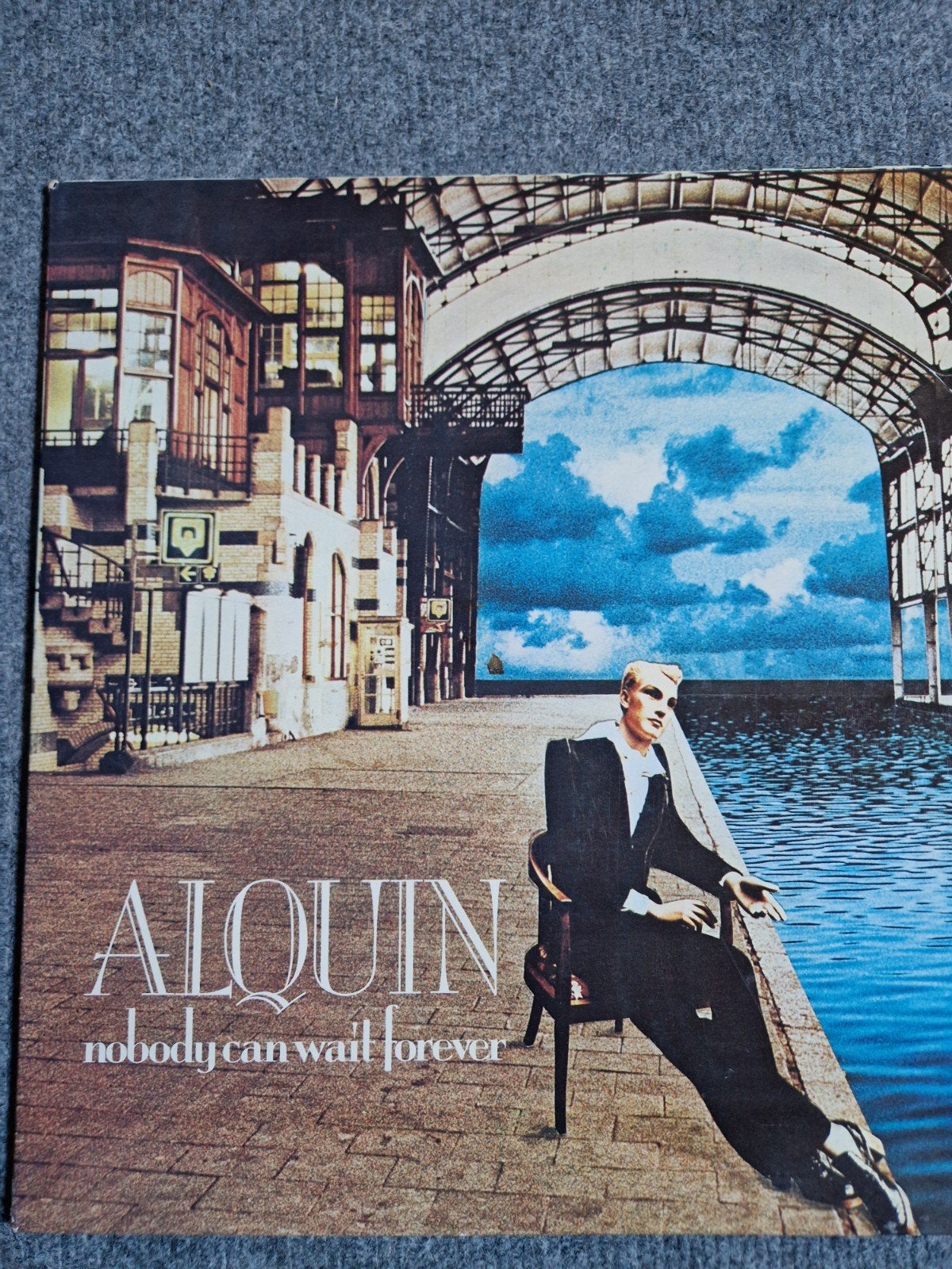 Alquin - Nobody can wait forever lp, Verzenden, Gebruikt, 12 inch, Poprock