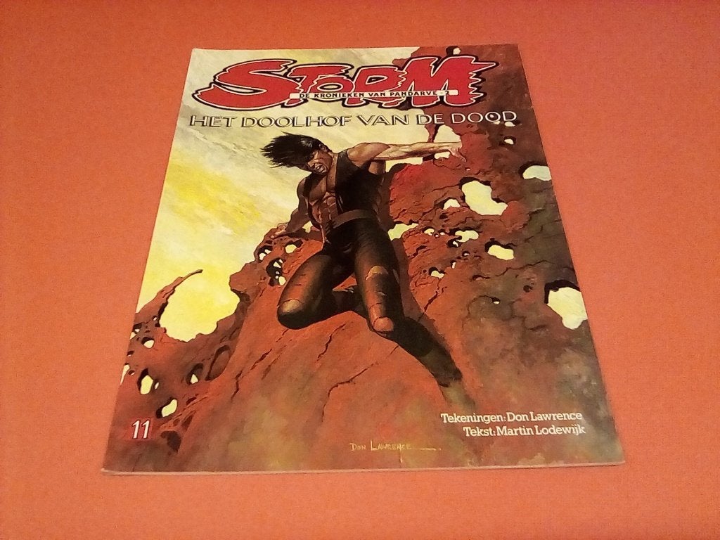 Storm - Het Doolhof van de Dood (deel 11), Eén stripboek, Don Lawrence, Martin Lodewijk, Ophalen of Verzenden, Zo goed als nieuw