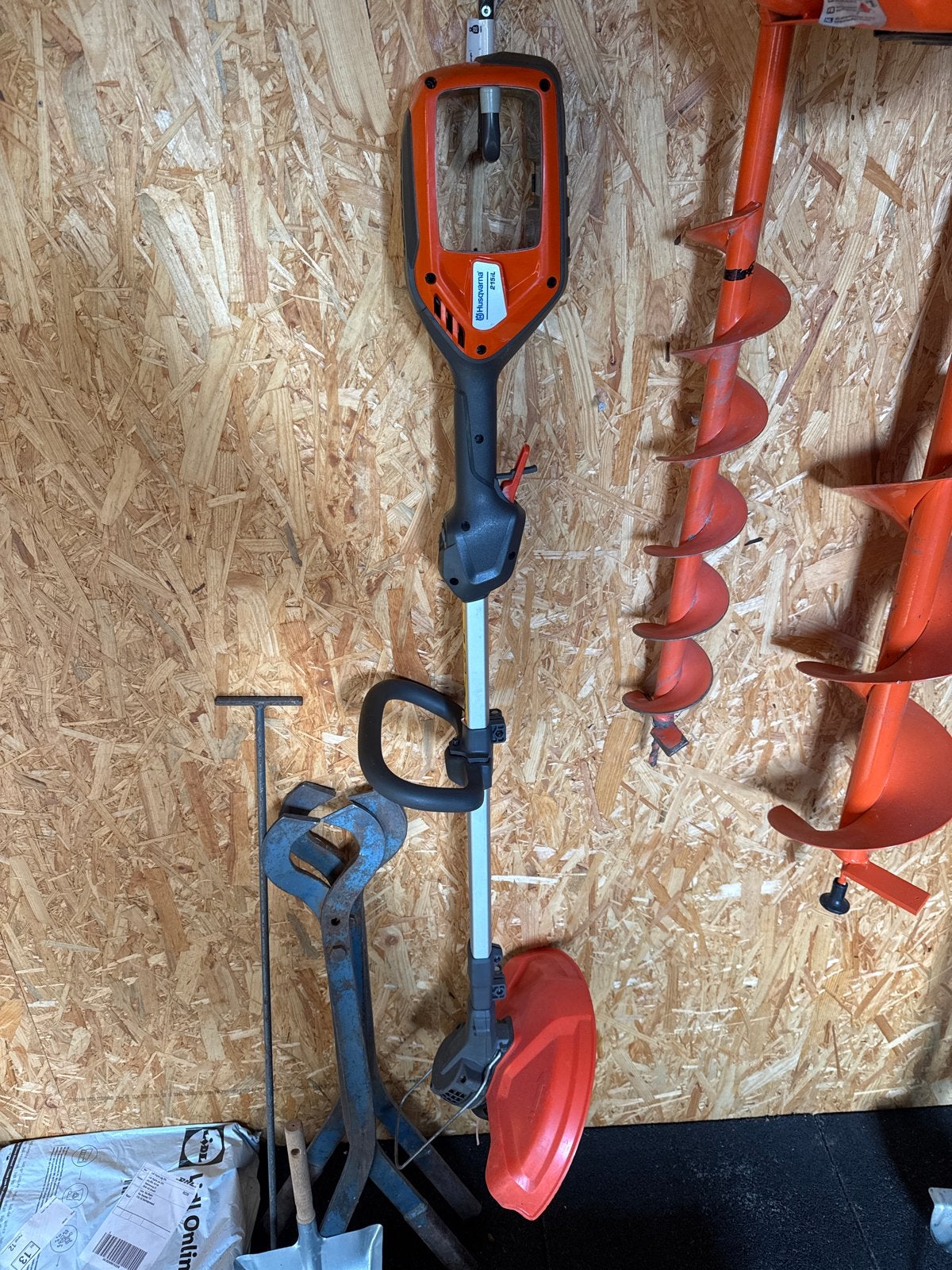 Husqvarna bosmaaier (accu, zonder accu), Tuin en Terras, Ophalen of Verzenden, Zo goed als nieuw, Accu