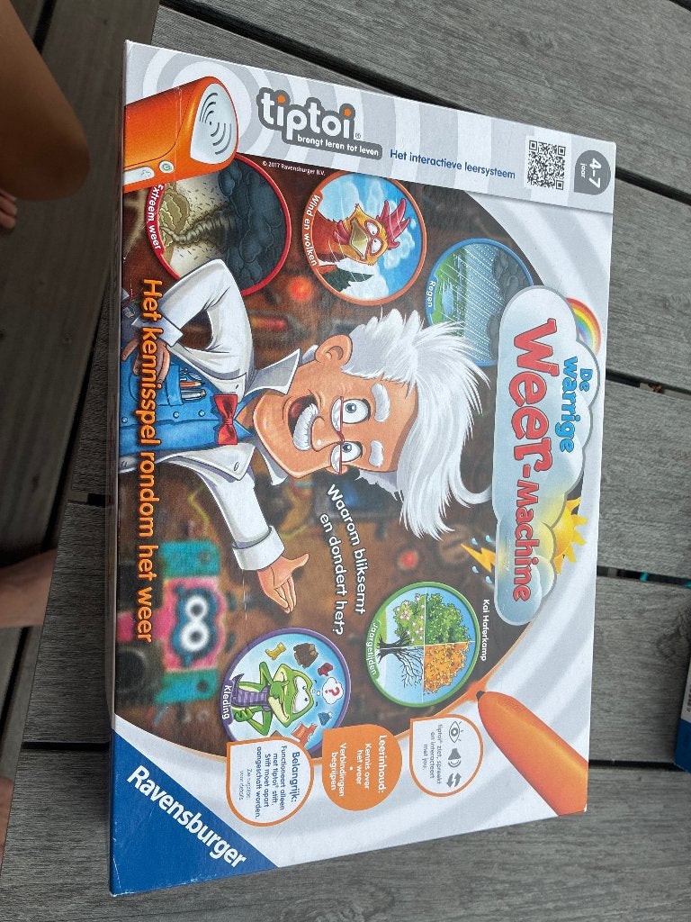 Tiptoi spel ‘De Warrige Weermachine’, Een of twee spelers, Ophalen of Verzenden, Gebruikt, Ravensburger