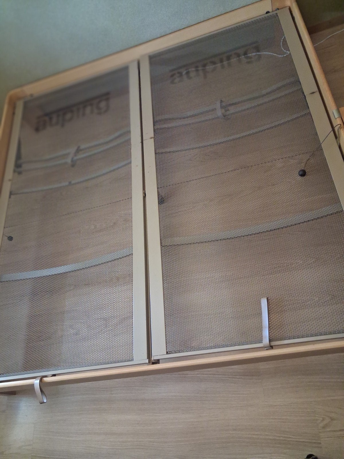 auping auronde 200x200 cm.met twee tafeltjes, Ophalen, Overige kleuren, Tweepersoons, Overige maten