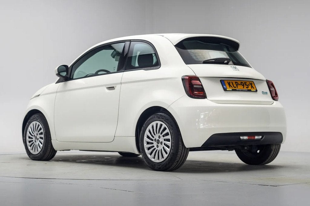 Fiat 500E 24 kWh Action 3-Fase [ Apple/Android Clima Verkeer, Auto's, Fiat, Automaat, 0 cilinders, Gebruikt, 95 pk
