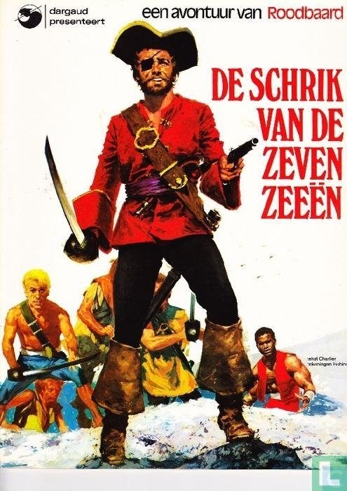 3x Roodbaard (Charlier / Hubinon), Meerdere stripboeken, Ophalen of Verzenden, Zo goed als nieuw