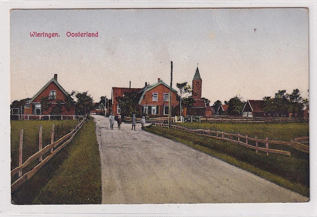 WIERINGEN, Verzenden, 1920 tot 1940, Gelopen, Noord-Holland