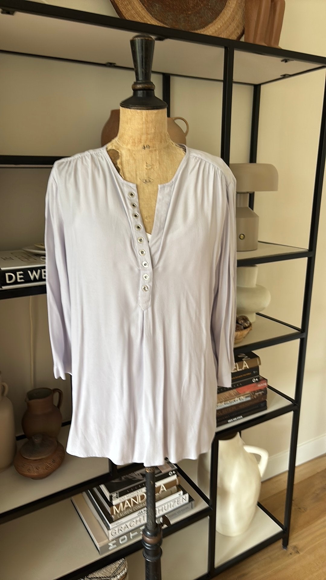 AIRFIELD lila blouse nieuw maat D44, Kleding | Dames, Verzenden, Nieuw, Maat 42/44 (L), Paars