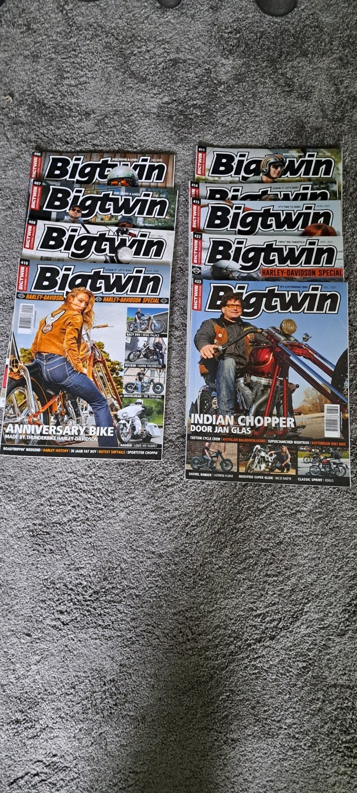 Maandblad Bigtwin - Harley-Davidson Special, Ophalen, 1980 tot heden, Nederland, Tijdschrift