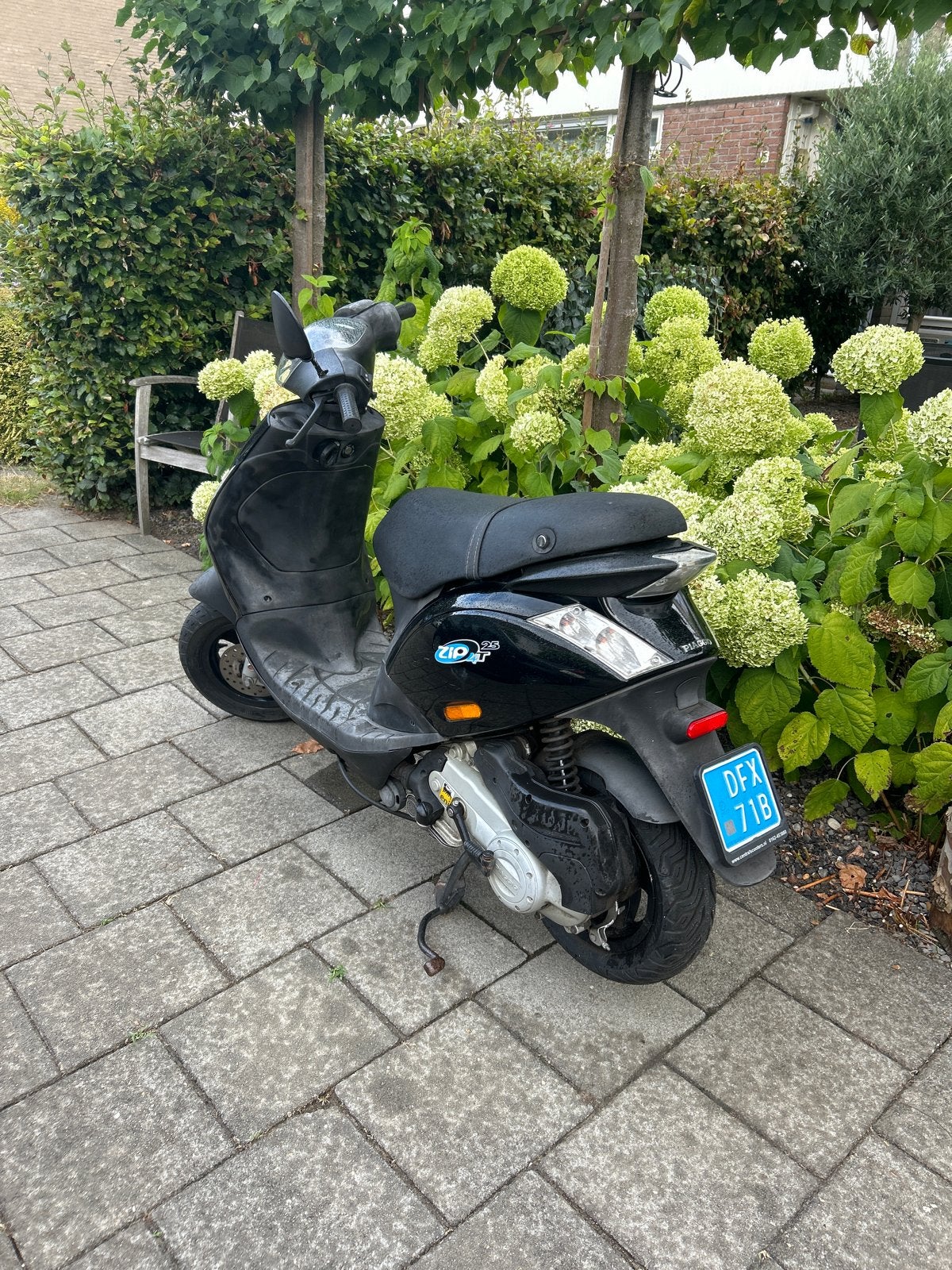 Piaggio Zip 25 4T - Zwart - Goed onderhouden 2016, Ophalen, Gebruikt, Benzine, Piaggio