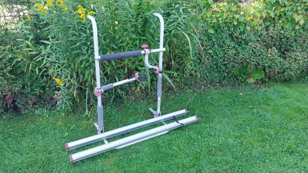 Te Koop caravan fietsendrager, Ophalen, Gebruikt