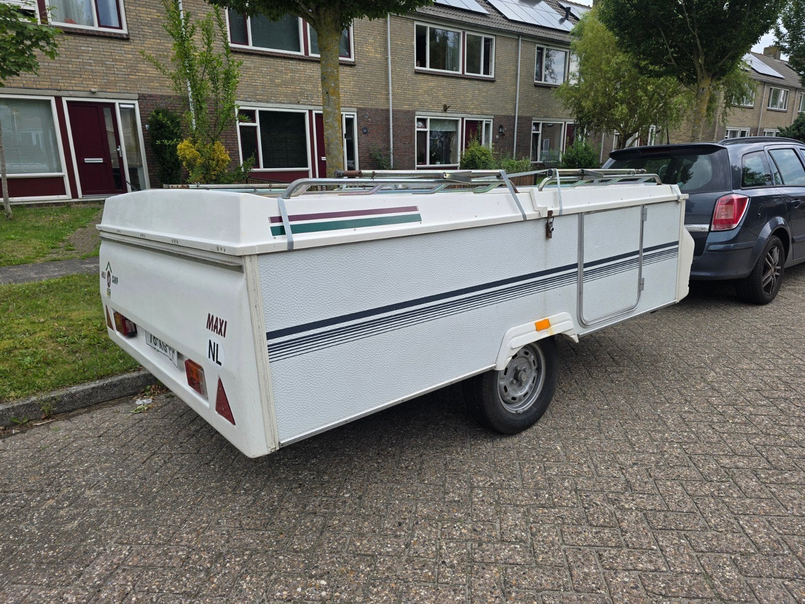 onderstel onderdelen bagagewagen ex vouwwagen, Ophalen of Verzenden