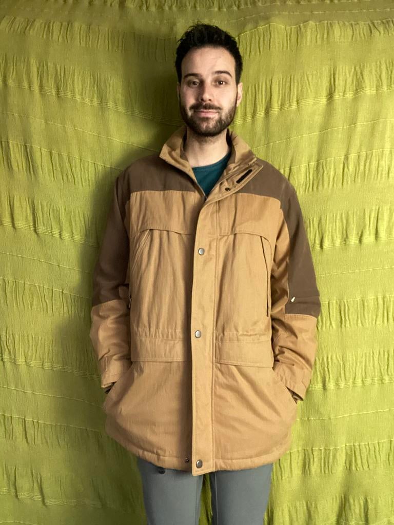 jas / jacket - bruin - Jupiter - vlakken - 52 / L / Large, Maat 52/54 (L), Hgv, Bruin, Hgv