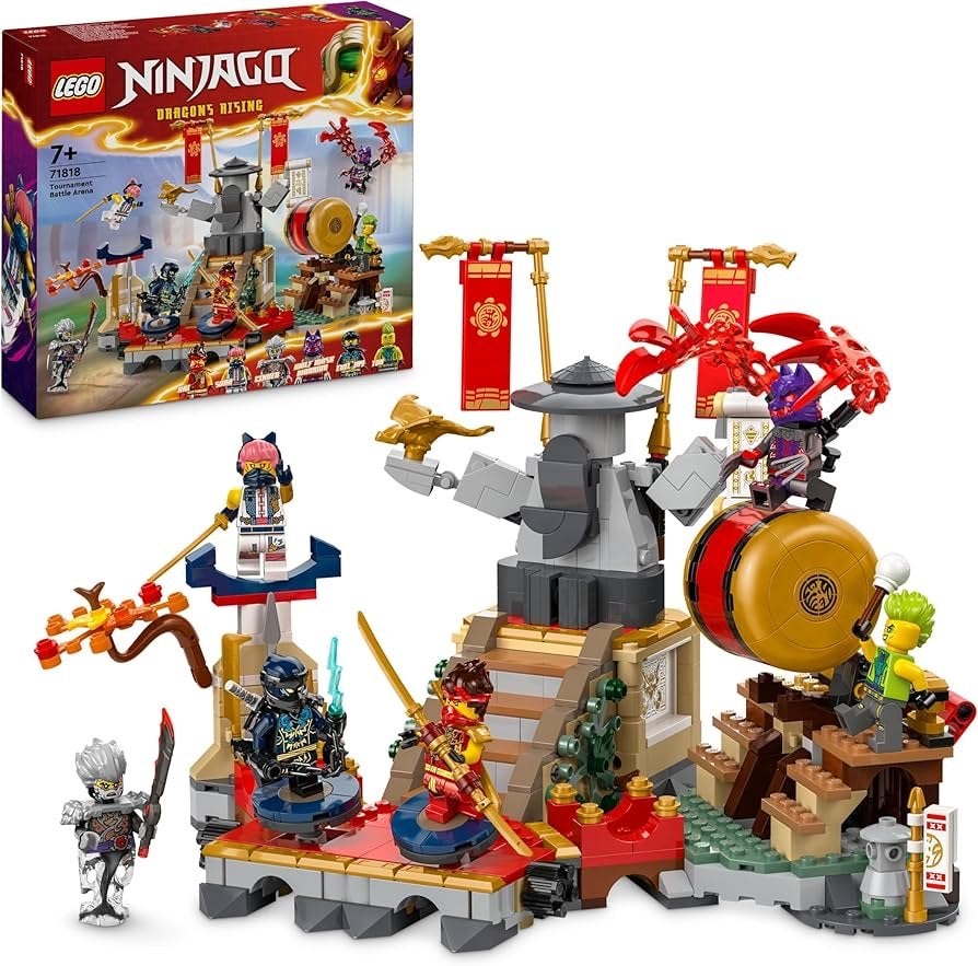 LEGO Ninjago 71818 Toernooi Battle Arena, Ophalen of Verzenden, Nieuw, Overige merken