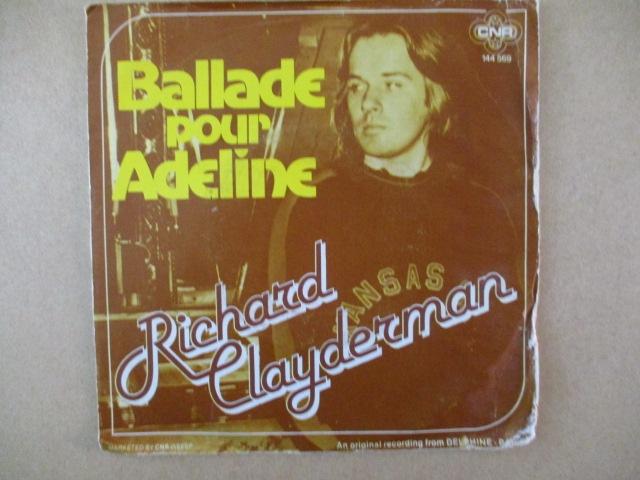 s1473 richard clayderman - ballade pour adeline, Ophalen, Gebruikt, Pop, Single