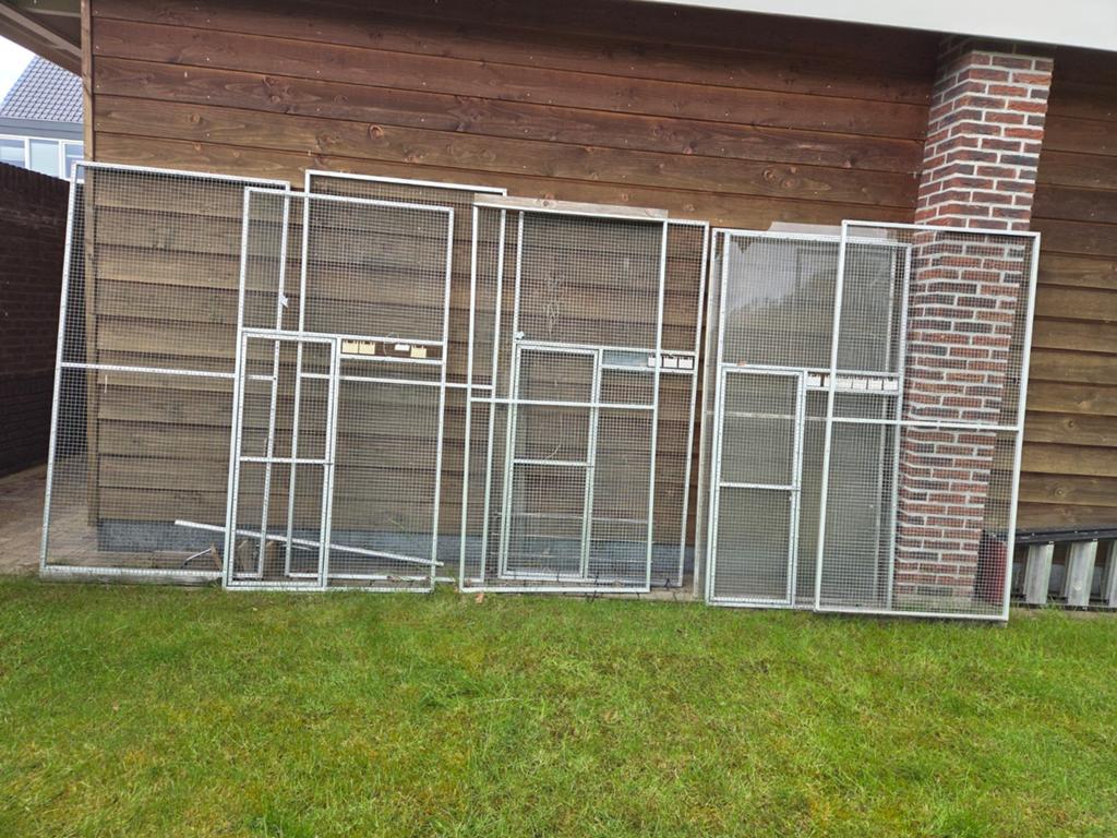 Gaaspanelen, Dieren en Toebehoren, Ophalen, Aluminium, Volière