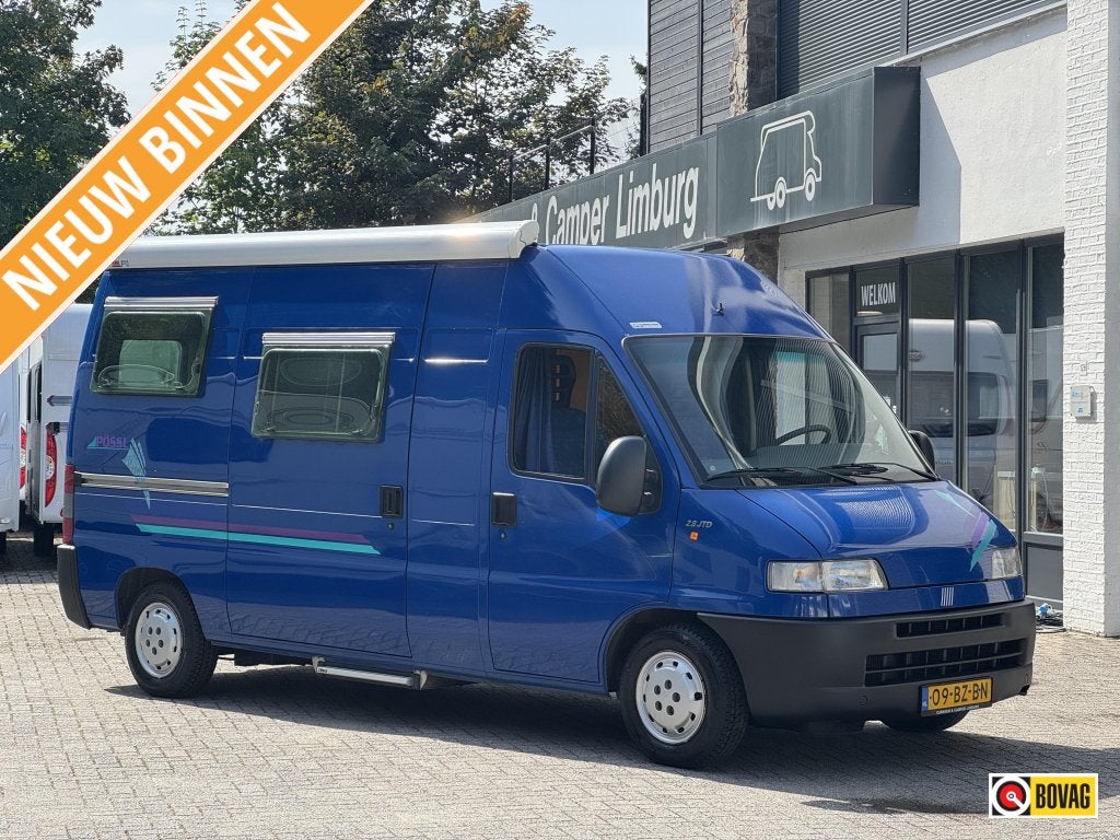 Pössl Duett 540, Chemisch toilet, Buscamper of Camperbus, Ringverwarming, Reservewiel