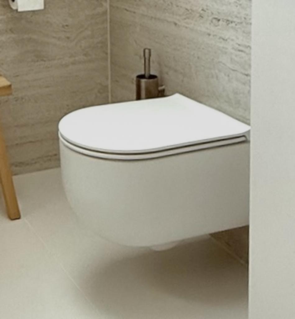 Italiaans Design toilet wc pot | soft close mat wit | Nieuw, Doe-het-zelf en Verbouw, Sanitair, Ophalen, Nieuw, Steen, Toilet