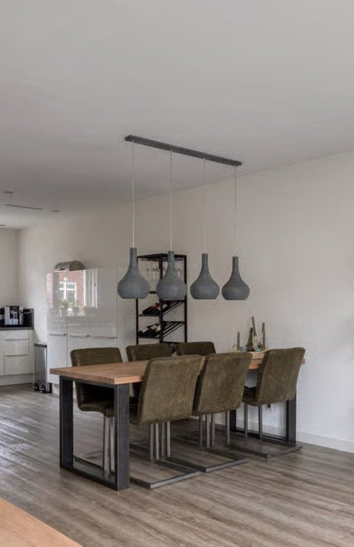 Mooie eikenhouten eettafel 90x200cm, Huis en Inrichting, Ophalen, Eikenhout, 200 cm of meer, 50 tot 100 cm