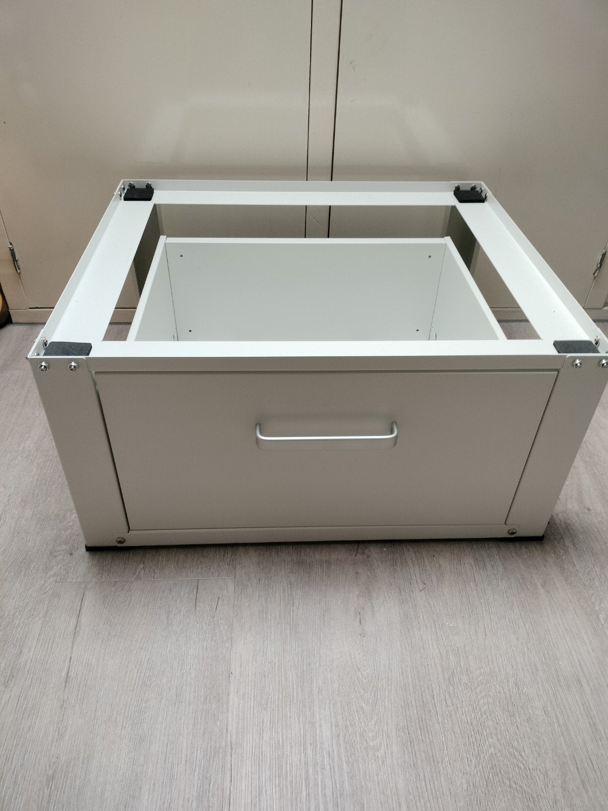 Wasmachine verhoger met lade (63x53 cm), Ophalen, Zo goed als nieuw