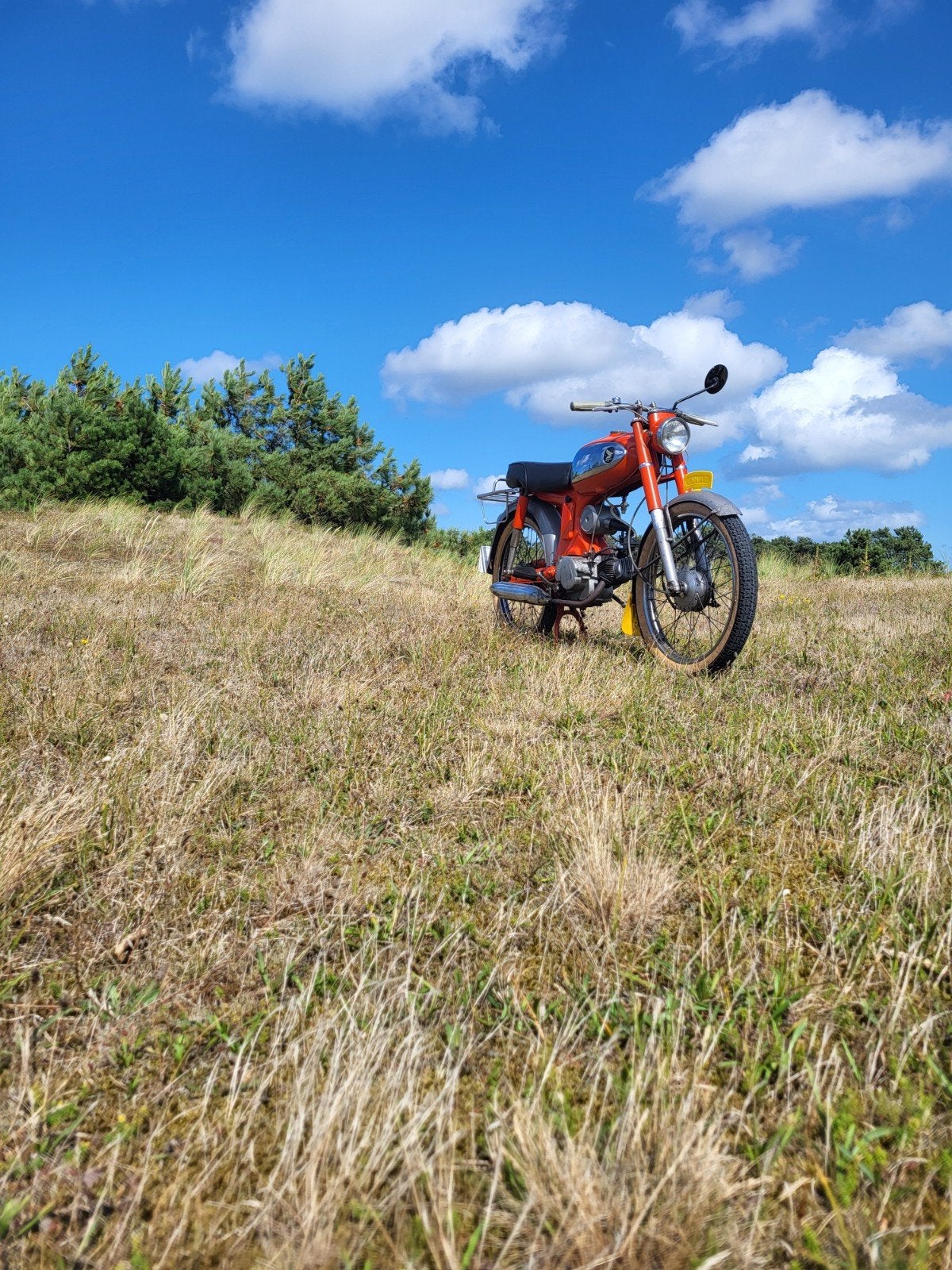 Honda  c320a met kenteken  Oldtimer Bromfiets - Perfect voo, Gebruikt, Overige modellen, Maximaal 45 km/u, 3 versnellingen