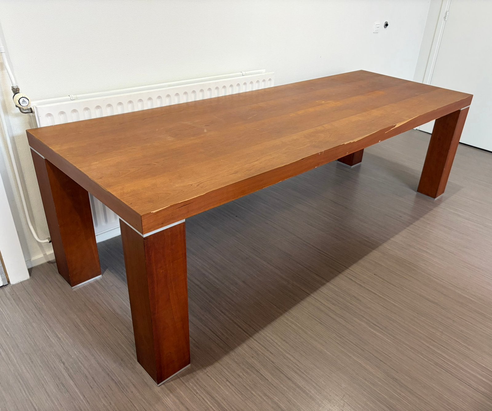 Gratis af te halen grote tafel, Huis en Inrichting, Ophalen, Gebruikt, 200 cm of meer, 50 tot 100 cm