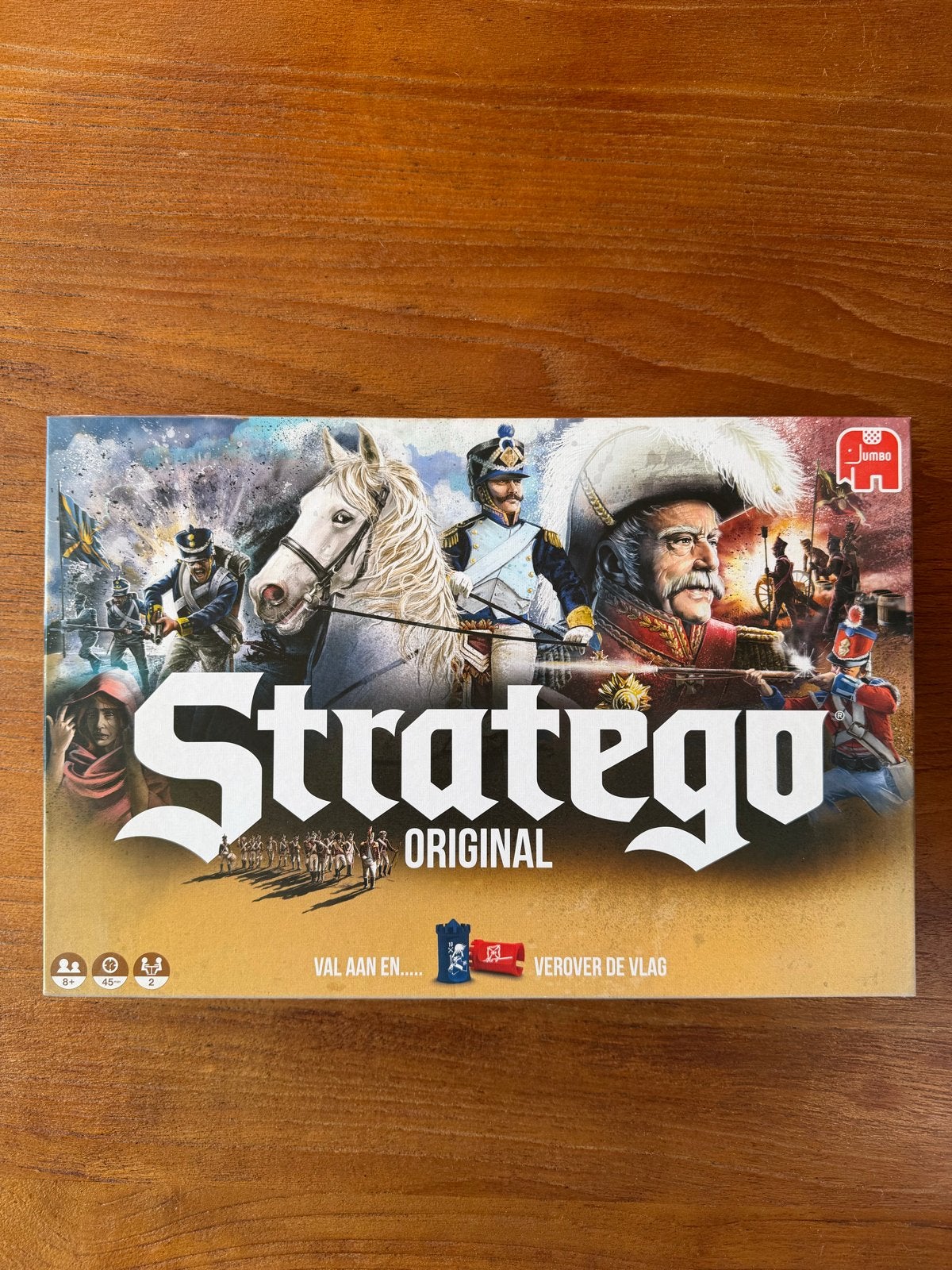 Stratego Original Bordspel - Strategisch en Compleet, Een of twee spelers, Ophalen of Verzenden, Zo goed als nieuw
