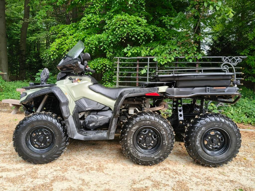 Unieke Can-Am 6x6 Rotax 450cc - Werkpaard met Kenteken
