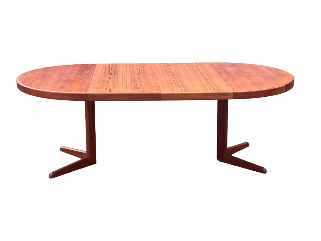 Vintage verlengbare Bramin eettafel Deens Design jaren 60, Ophalen, Vintage Eettafel, Vintage Eettafel, Teakhout