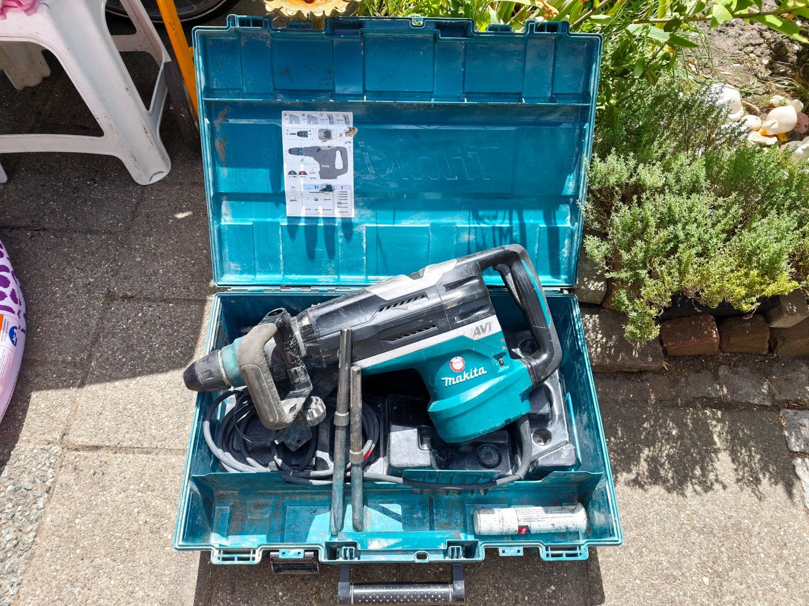 Makita HP5212C Combihamer, Doe-het-zelf en Verbouw, Ophalen, Zo goed als nieuw