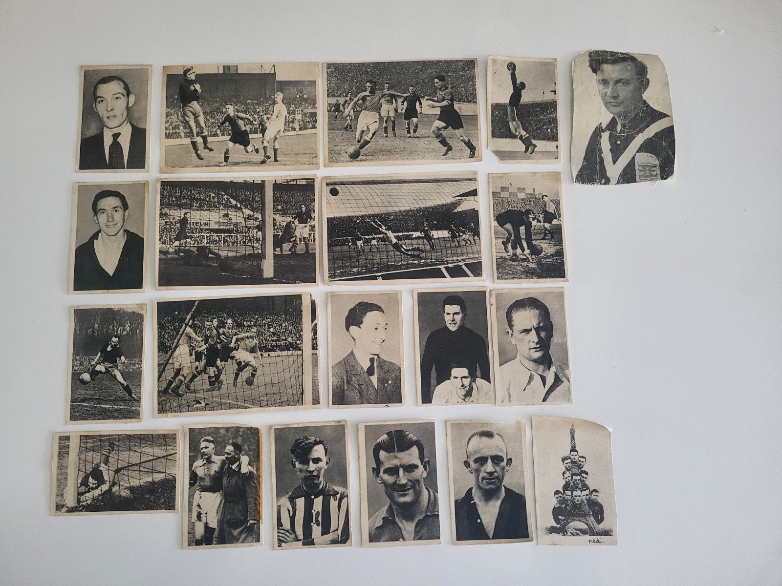 Te koop vintage verzameling met verschillende sport plaatjes, Ophalen of Verzenden, Gebruikt